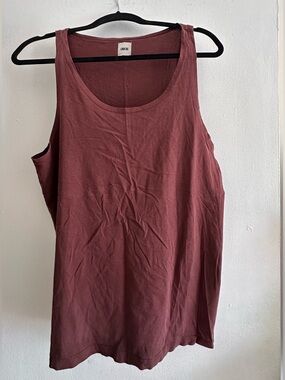 ASOS Sleeveless Scoop Neck Tank - Rosewood